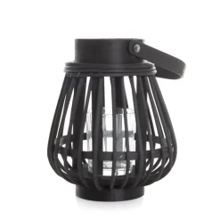 Lampion Garten Maly Czarny 14X17 Cm