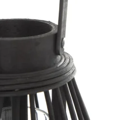 Lampion Garten Maly Czarny 14X17 Cm