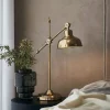 Lampka Nocna Grimstad Zlota 18X49,5X56,5 Cm