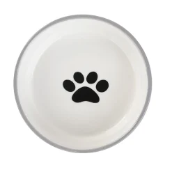 Miska Catty Dla Kota Z Lapka Szara 12X4 Cm