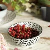 Miska Navia Czarna W Listki 12 Cm