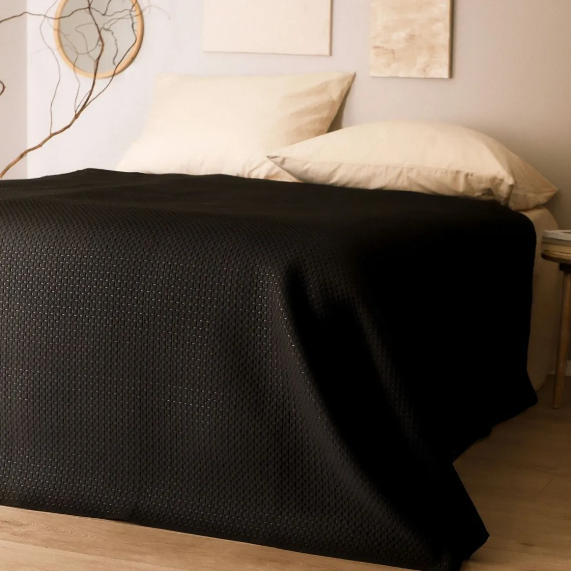 Narzuta Zemi New Czarna 200X220 Cm
