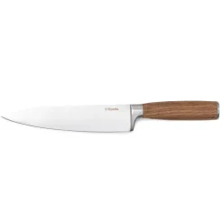 Noz Mooka Szefa Z Drewniana Raczka 32 Cm