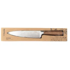 Noz Mooka Szefa Z Drewniana Raczka 32 Cm