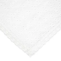 Obrus Kwadratowy Crochet Szydelkowy Bialy 80X80 Cm