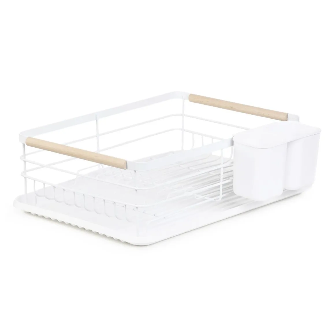 Ociekacz Kuchenny Plystre Bialy 42X31X13 Cm