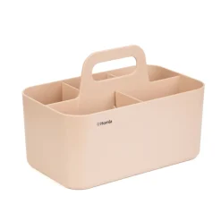 Organizer Delyth Plastikowy Rozowy Duzy 25X15,5X17 Cm