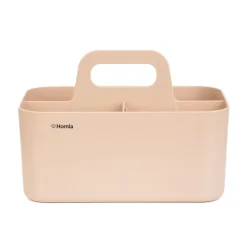 Organizer Delyth Plastikowy Rozowy Duzy 25X15,5X17 Cm