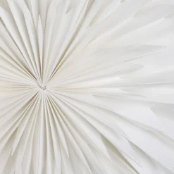 Ozdoba Papierowa Z Ledem Shallow Biala 100 Cm