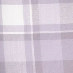 Pościel Vella Flanelowa W Szara Krate 200X220 Cm + 2 X 50X60 Cm