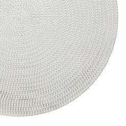Podkladka Do Jadalni Skine Srebrna 38 Cm