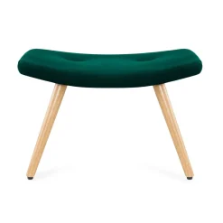 PodNożek Moss Welurowy 61X41X38 Cm