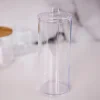 Pojemnik Falsa Na Waciki Transparentny 7X7X18 Cm