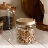 Pojemnik Moladri Z Akacjowa Przykrywka 0,6 L
