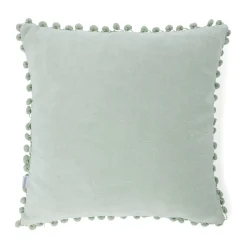 Poszewka Eslov Pistacjowa Z Pomponami 45X45 Cm