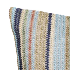 Poszewka Medan W Paski Kolorowe 45X45 Cm