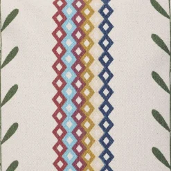 Poszewka Miris W Kolorowe Pasy Z Fredzlami 45X45 Cm