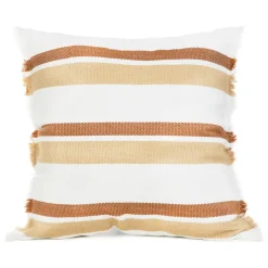 Poszewka Nobres Brazowa W Paski 45X45 Cm