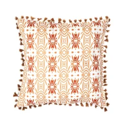 Poszewka Solio W Brazowy Wzor 45X45Cm