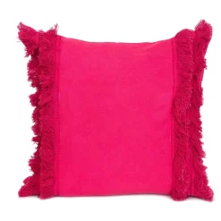 Poszewka Vivero Fuksjowa Z Fredzlami 45X45 Cm