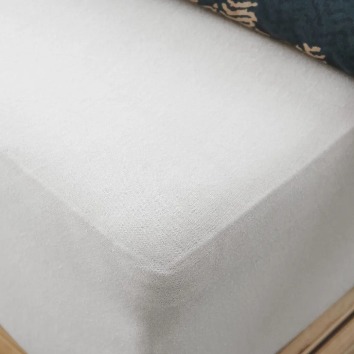 Przescieradlo Claire Jersey Biale 200X200 Cm