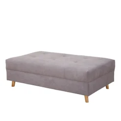 Pufa Do Naroznika Szara Semi 120X70X40 Cm All 999400