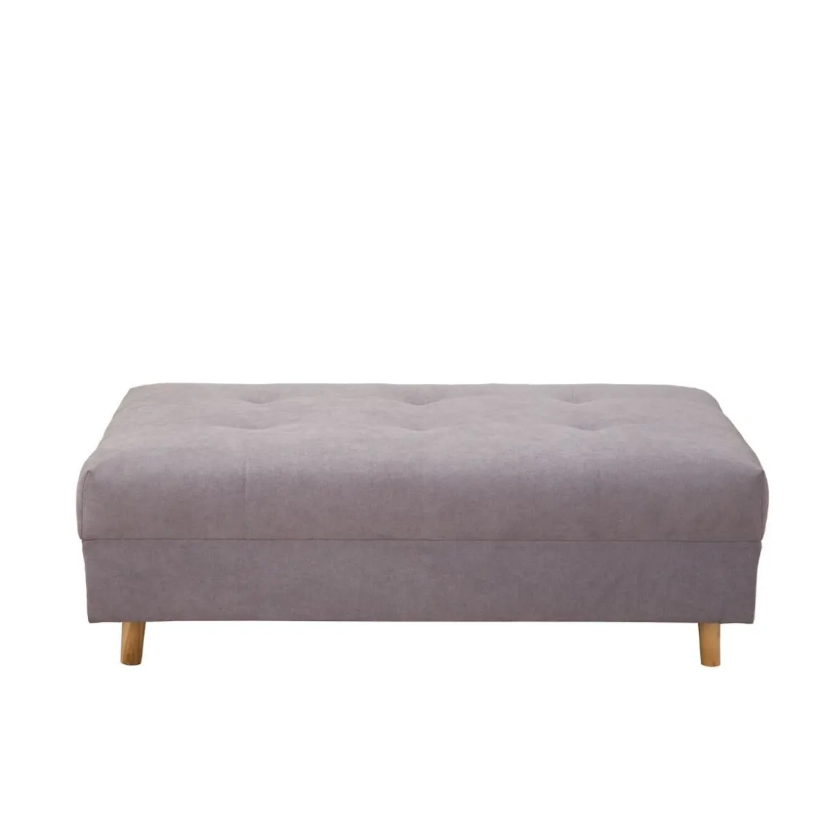 Pufa Do Naroznika Szara Semi 120X70X40 Cm All 999400