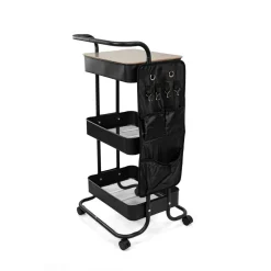 Regal Na Kolkach Hylla Metalowy 90X43X42Cm