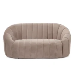 Sofa Nottuna Sofa 2-Osobowa Welurowa 127X82X81.5 Cm