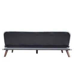 Sofa Rinko Sofa 3-Osobowa, Z Funkcja Spania, Ciemnoszara 195X81X74 Cm
