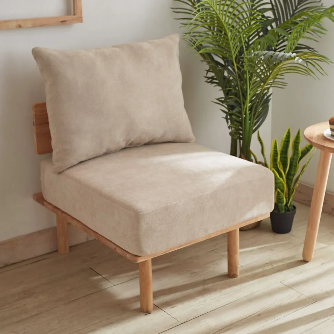Sofa Seri Modulowa Bezowa 60X74X86 Cm