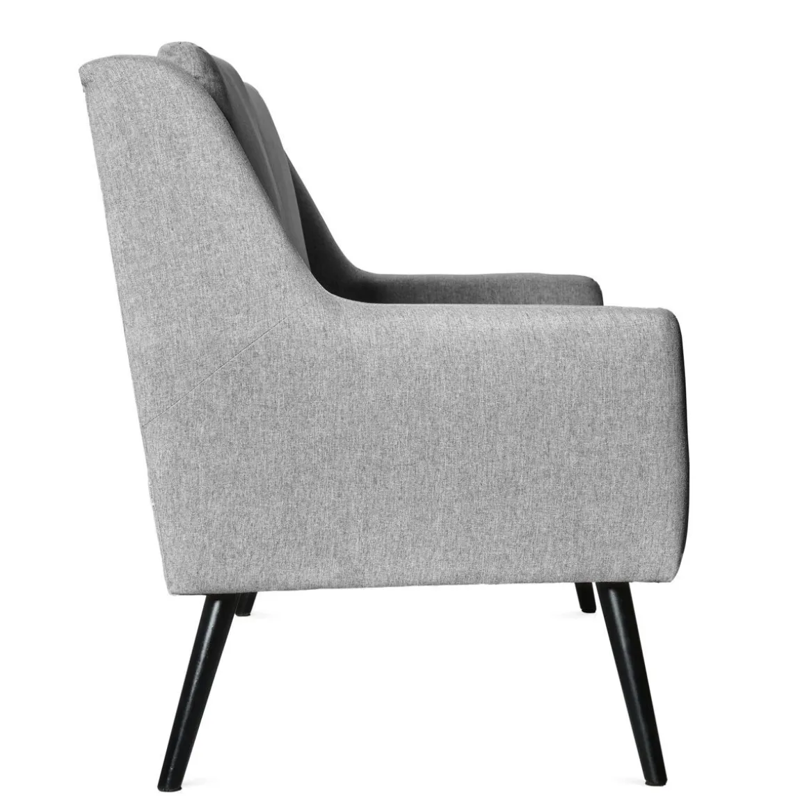 Sofa Sophie W Tkaninie Jasnoszara 130X75X93 Cm
