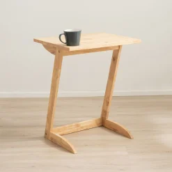 Stolik Pomocniczy Raffles Naturalny 50X40X61 Cm