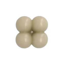 Swieca Bubble Bezowa 6X6X6 Cm