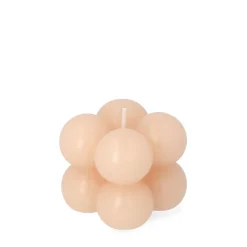 Swieca Bubble Jasnorozowa 6X6X6 Cm