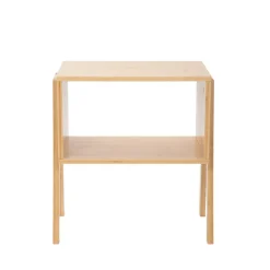 Szafka Nocna Slumber Bambusowy Naturalny 42X29X42 Cm