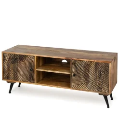 Szafka Rtv Raffla Lite Drewno Mango 130X40X55