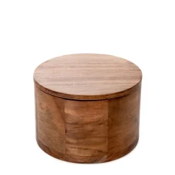 Szkatulka Na Bizuterie Acacia Z Drewna Akacjowego 13X13X9 Cm