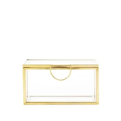 Szkatulka Na Bizuterie Grazia Mini Zlota 9X4X5Cm