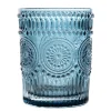 Szklanka Barrel Wzorzysta Niebieska 0.30