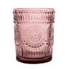Szklanka Barrel Wzorzysta Rozowa 0.30