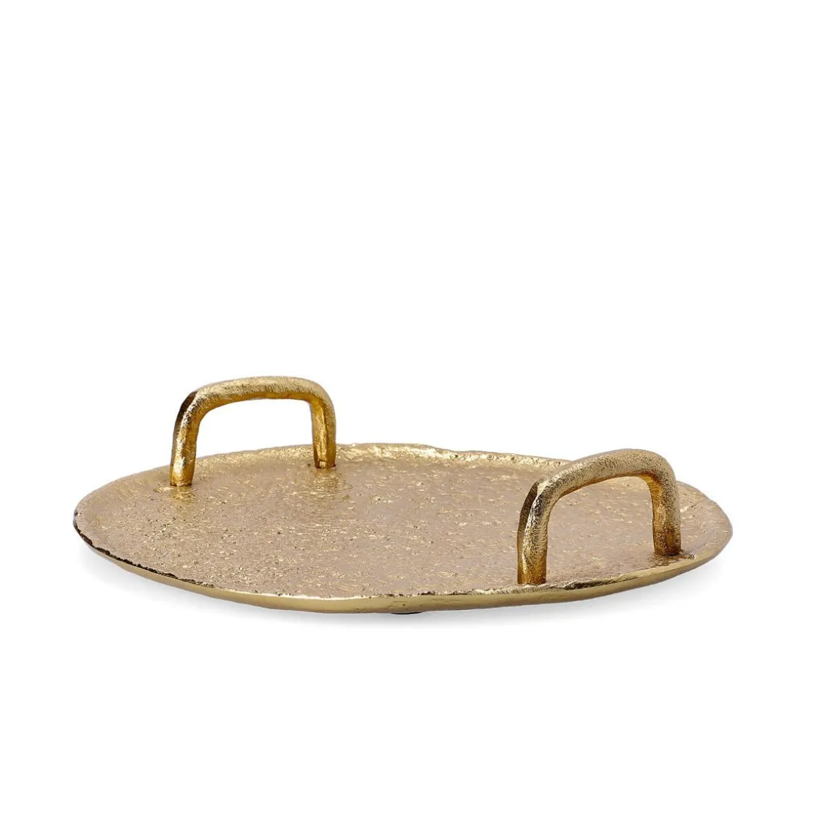 Taca Girona Metalowa Zlota 26X5 Cm