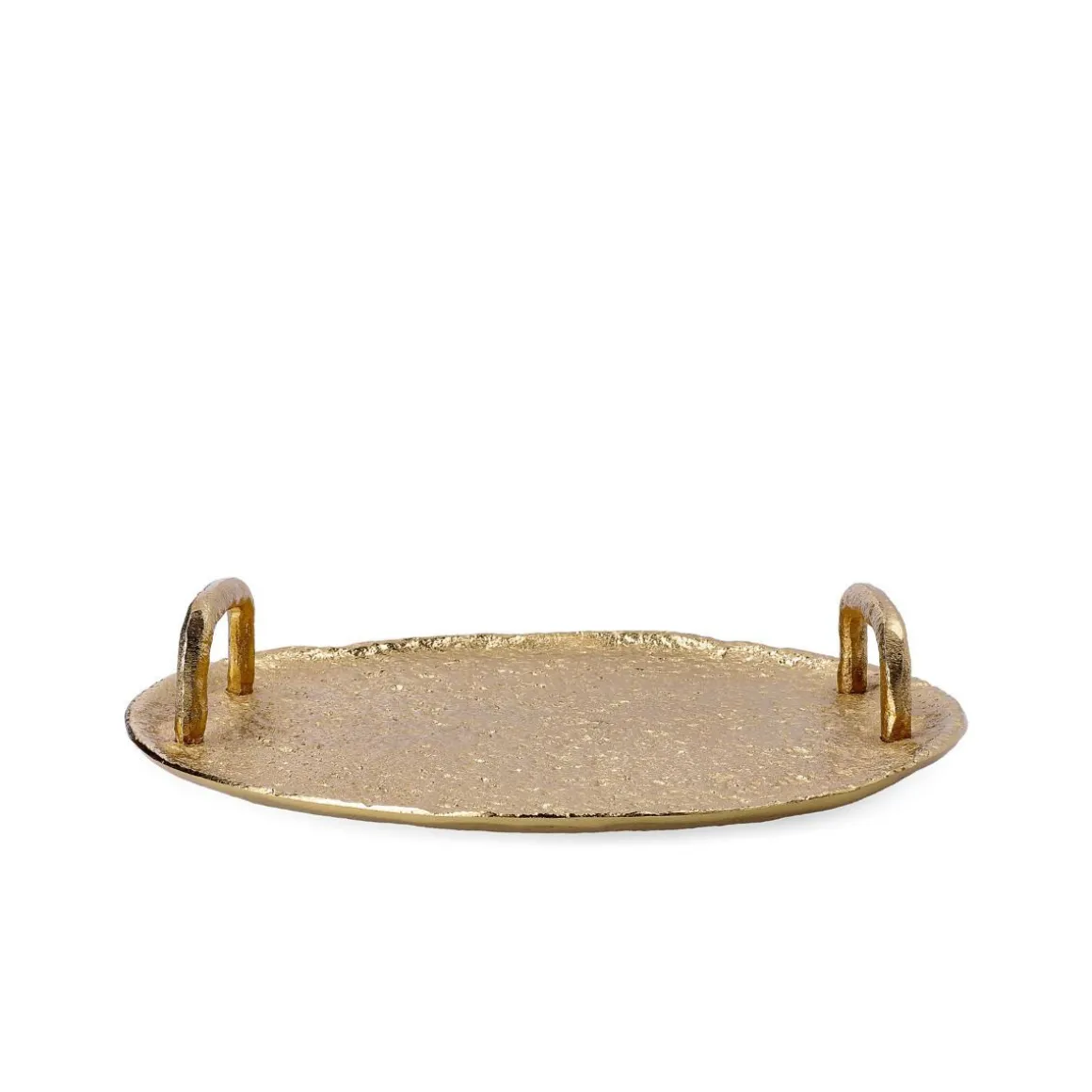 Taca Girona Metalowa Zlota 26X5 Cm