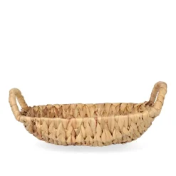 Taca Hyacinth Z Hiacyntu Wodnego Owalna 27X20X7 Cm
