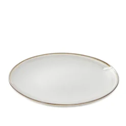 Talerz Larisa Obiadowy Smietankowy 25 Cm