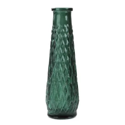 Wazon Archie Szklany Zielony 6,5X22 Cm