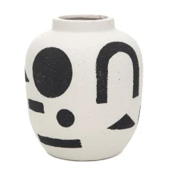 Wazon Etnic W Geometryczne Wzory 14X14X16 Cm