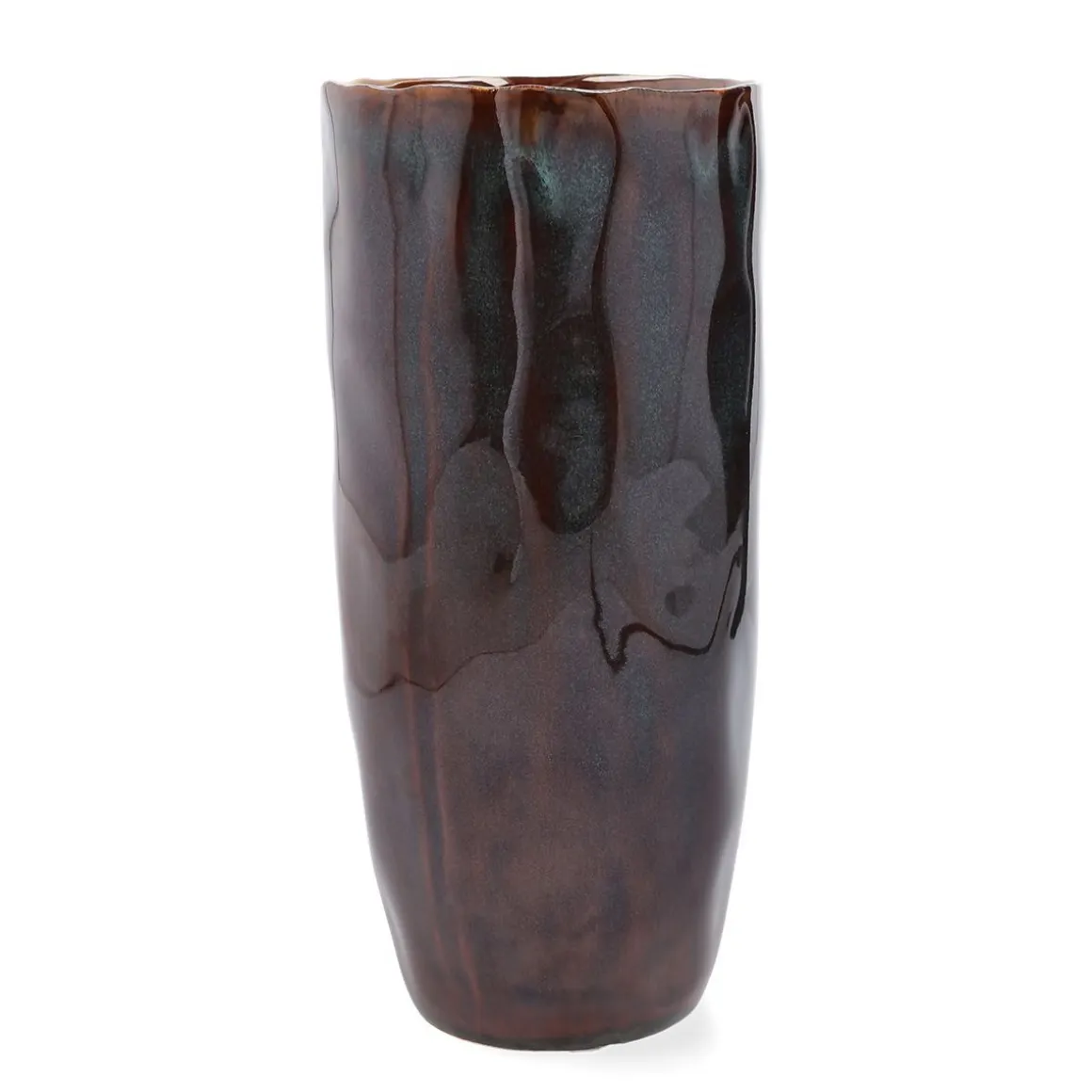 Wazon Rona Ceramiczny Granatowy 10X10X24 Cm