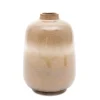 Wazon Soleto Ceramiczny Bezowy 15,5X15,5X22 Cm