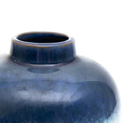 Wazon Soleto Ceramiczny Granatowy 14,7X14,7X15 Cm